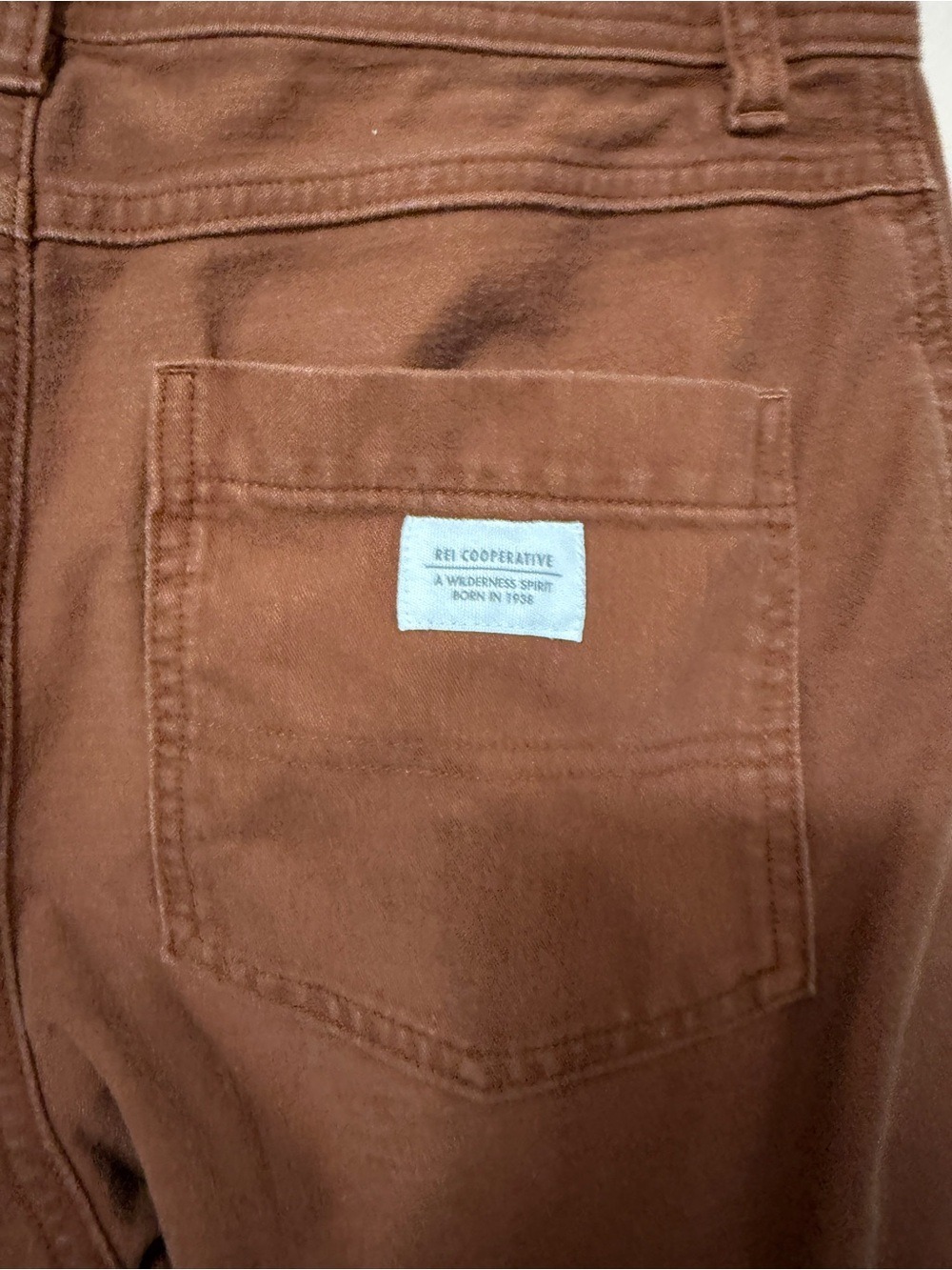 REI Co-op Trailsmith Jogger Pants Women’s 2 Rust Cargo Hiking - Picture 8 of 14